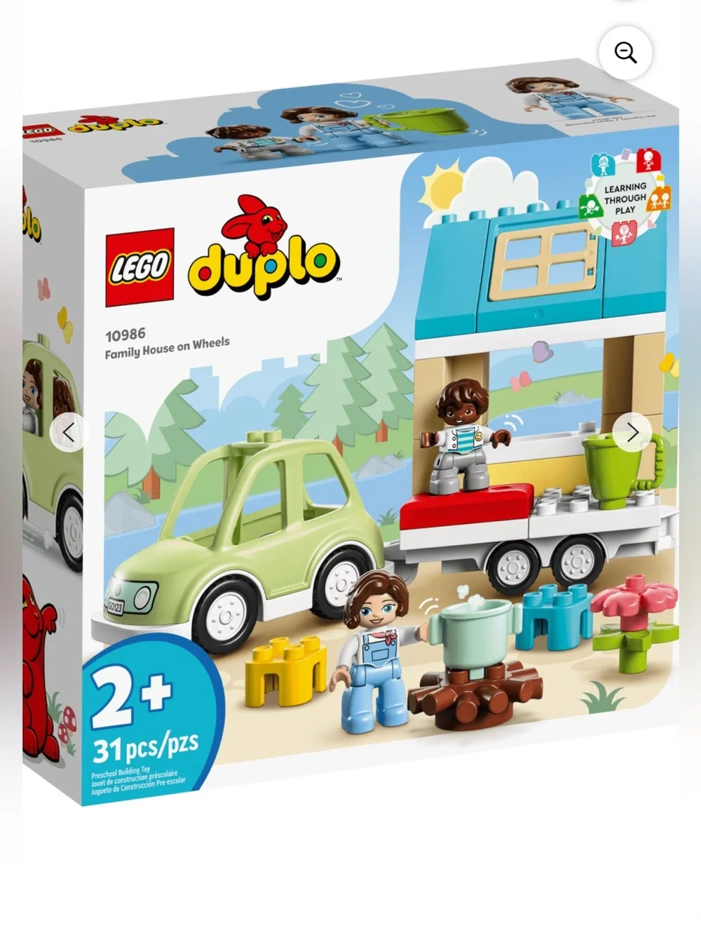 OFFERS OPEN! Kids LEGO DUPLO Town house on wheels Toddler Learning Toy Legos Set
